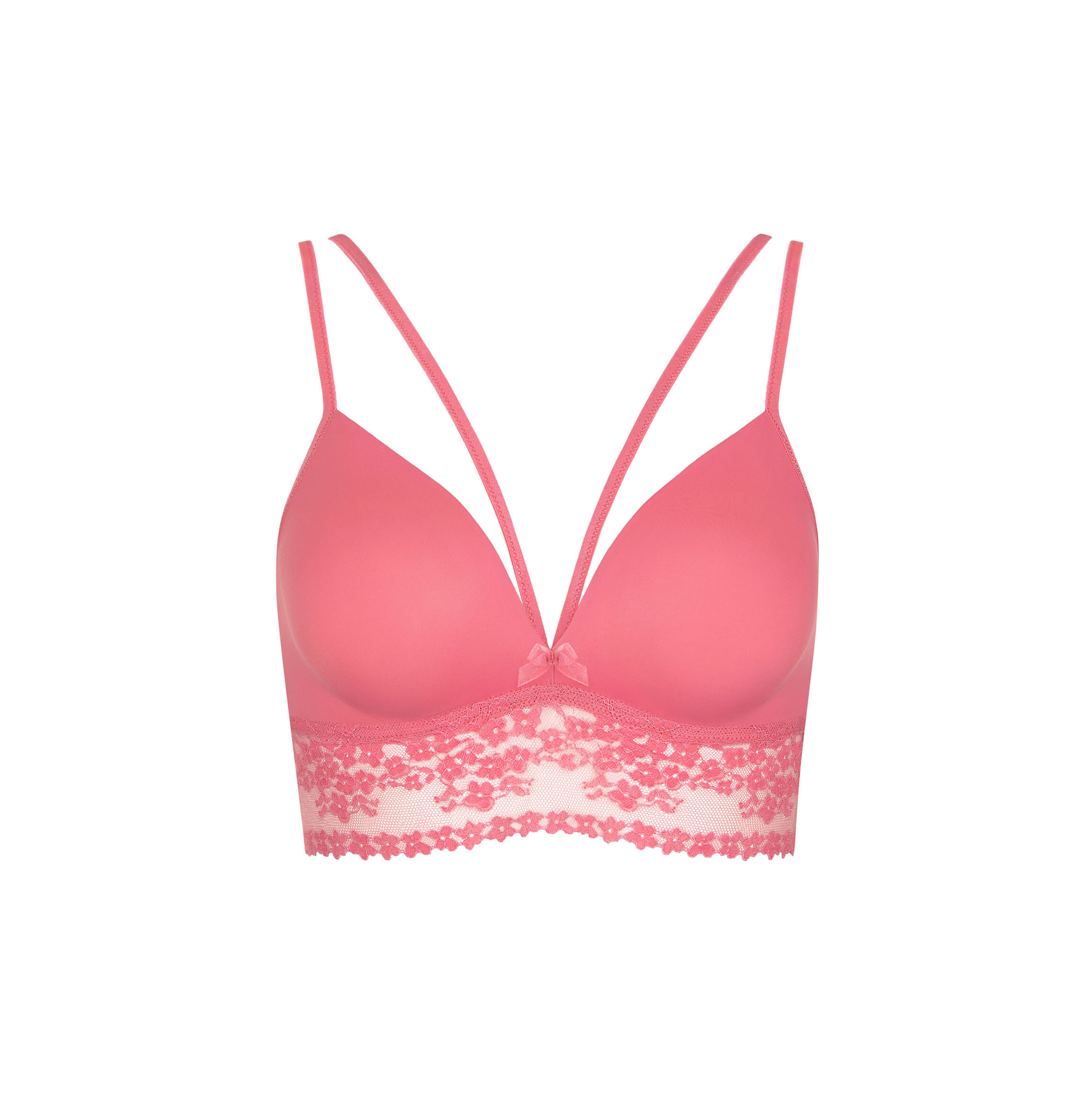 Bustier mit Spitzenband – Verführerische Eleganz in Pink oder Vanille