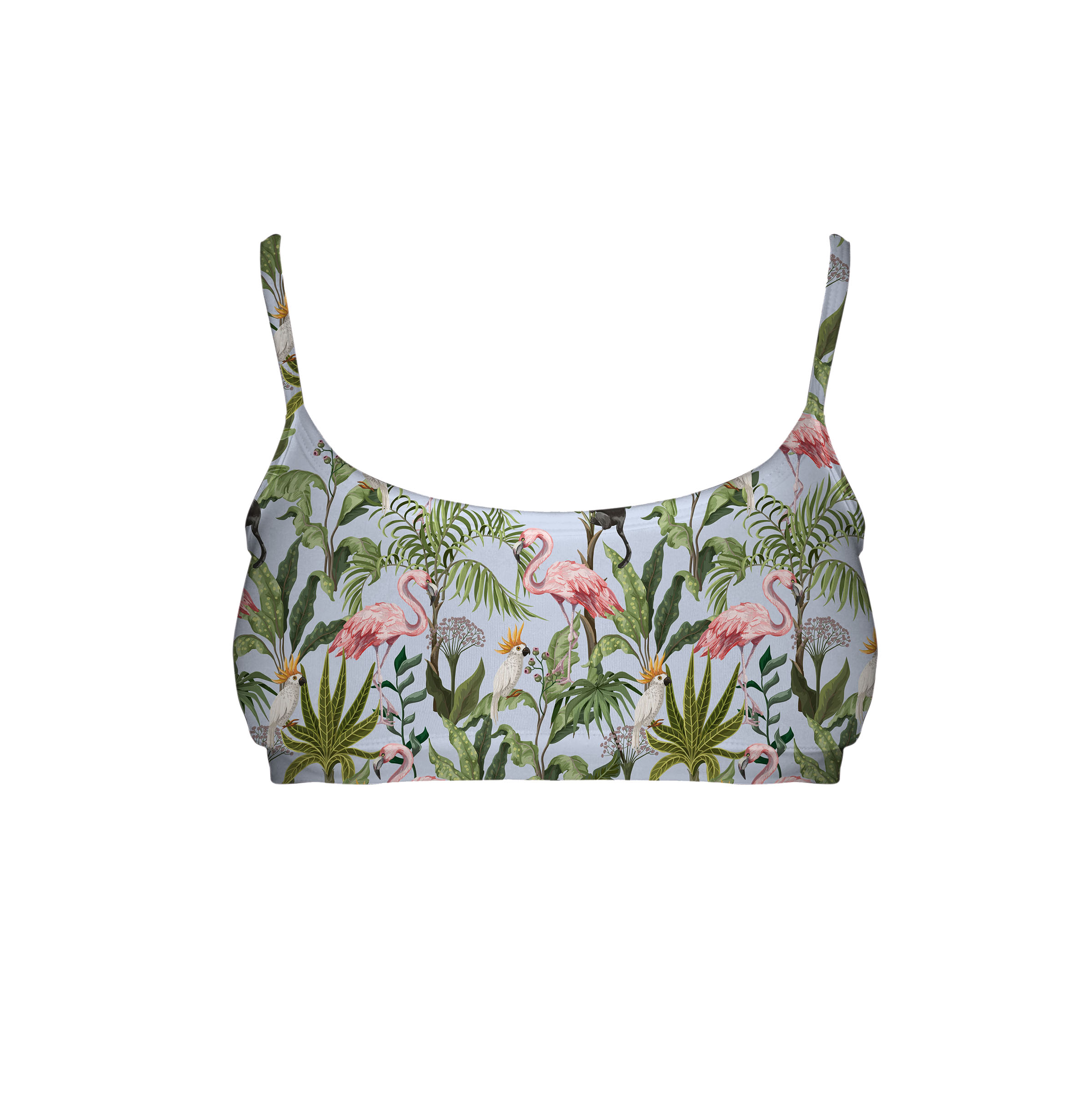 Bustier Top Maya Birdscape – Dein leichtes Sommer-Top Dieses Bustier Top Maya Birdscape hat ein tolles Design und ist sehr angenehm zu tragen.